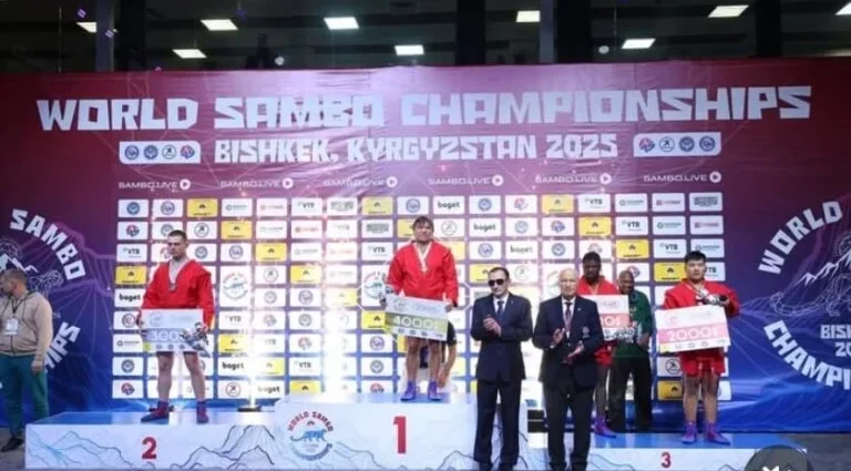 World Sambo Championships: Ajibade makes history with bronze