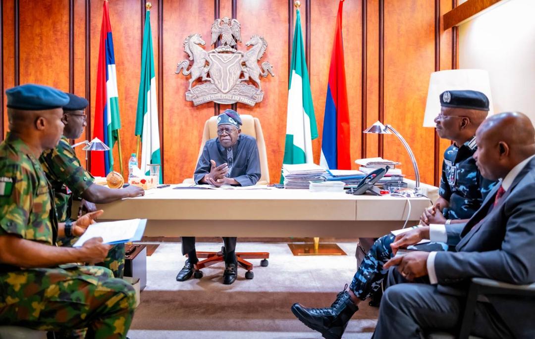 Abductions: Tinubu convenes extended security meeting