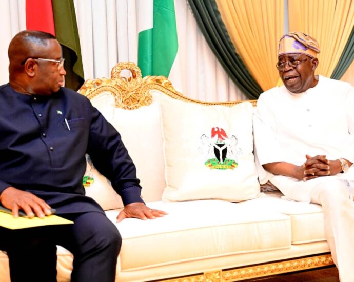 Tinubu receives Sierra Leone’s President Bio