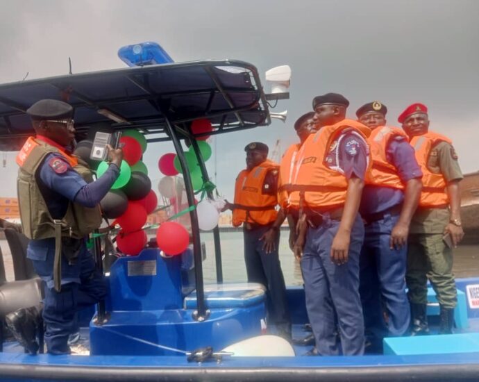 NSCDC receives boat to curb illegal dredging in Lagos