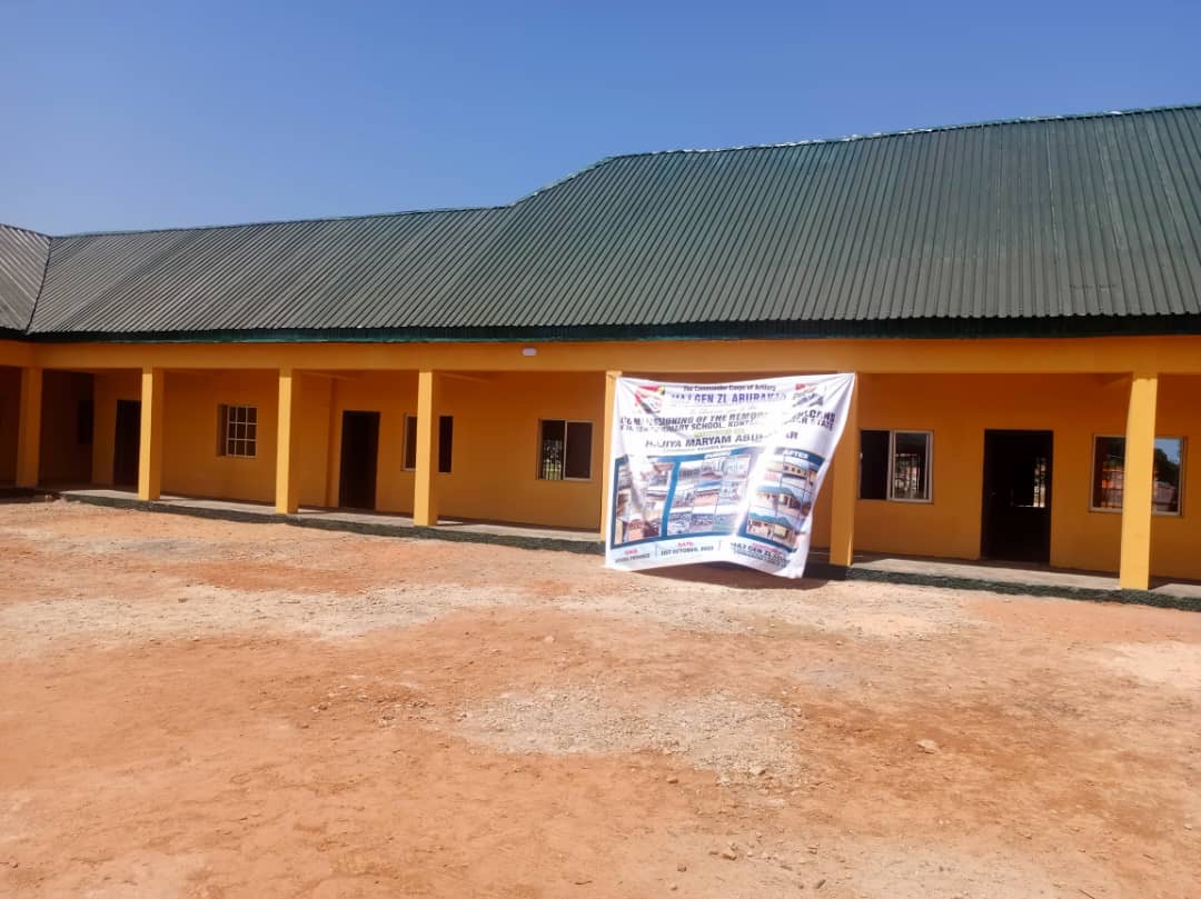 Nigerian Army Corps of Artillery renovates schools in Niger Nigerian Army Corps of Artillery renovates schools in Niger