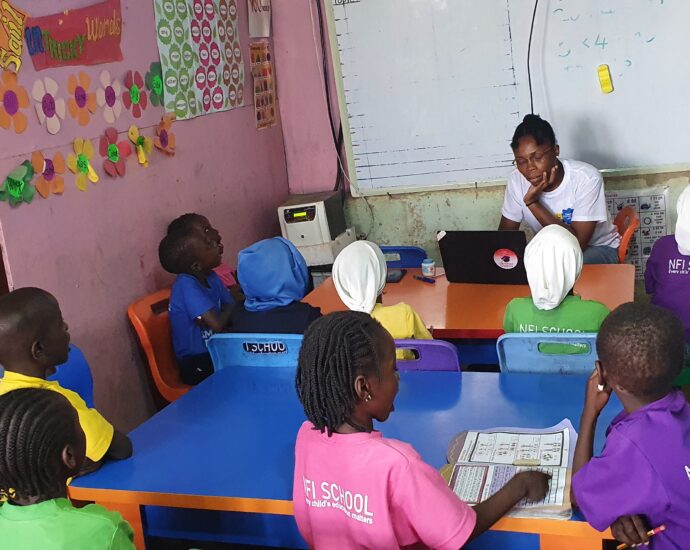 Makeshift Classrooms: A free school giving out-of-school children a second chance
