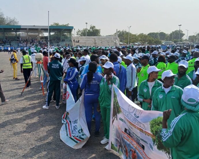 Unity, bonding, take centre stage as public service games open in Yola