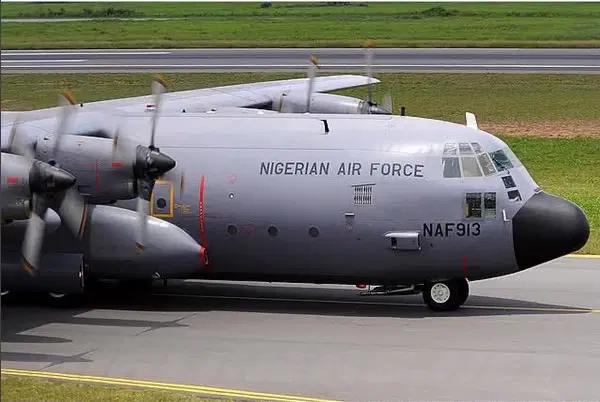 NAF aircraft was never on any mission in Burkina Faso