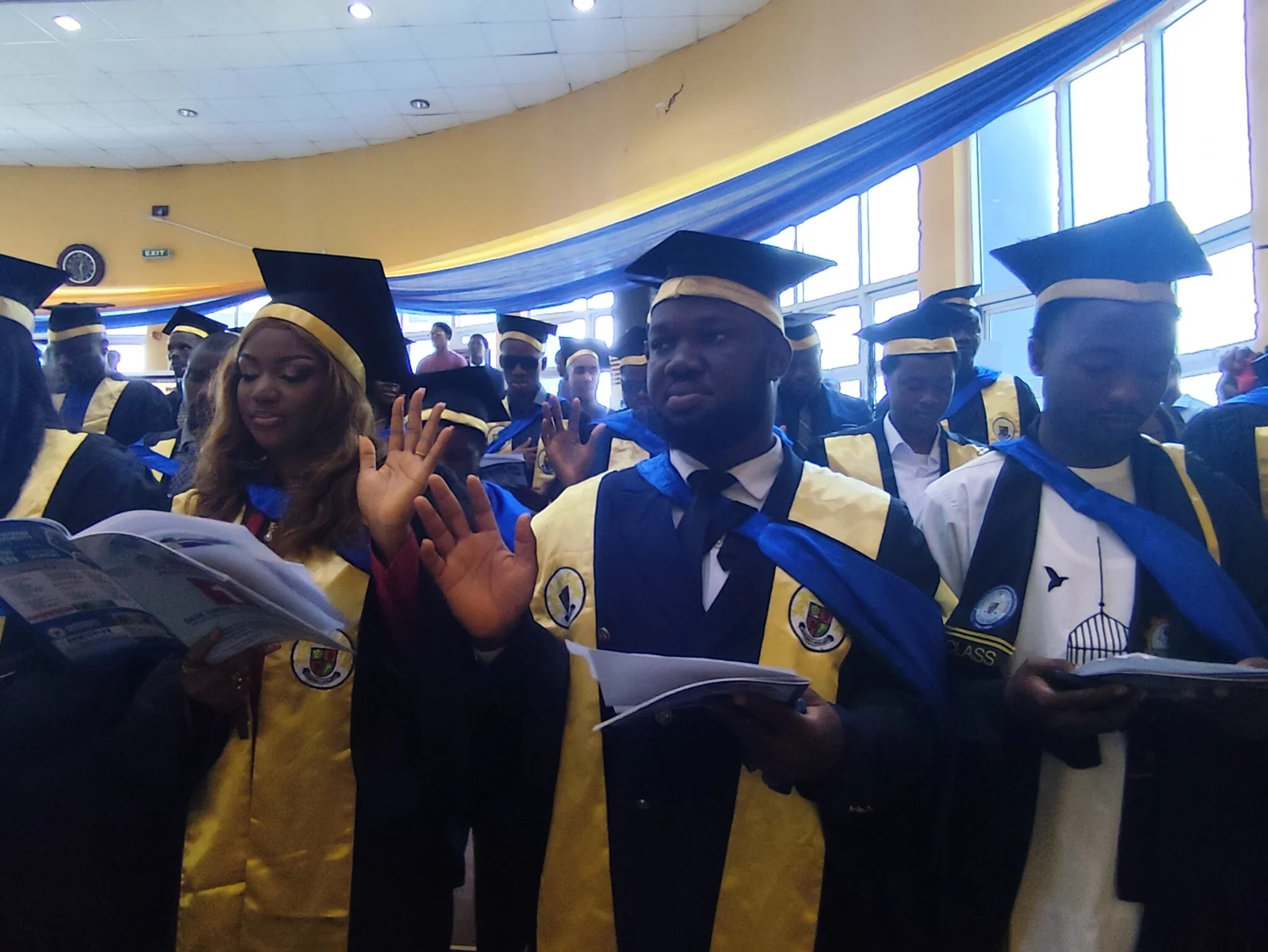 COREN inducts 61 engineers in Igbinedion varsity’s maiden oath-taking ceremony COREN inducts 61 engineers in Igbinedion varsity’s maiden oath-taking ceremony