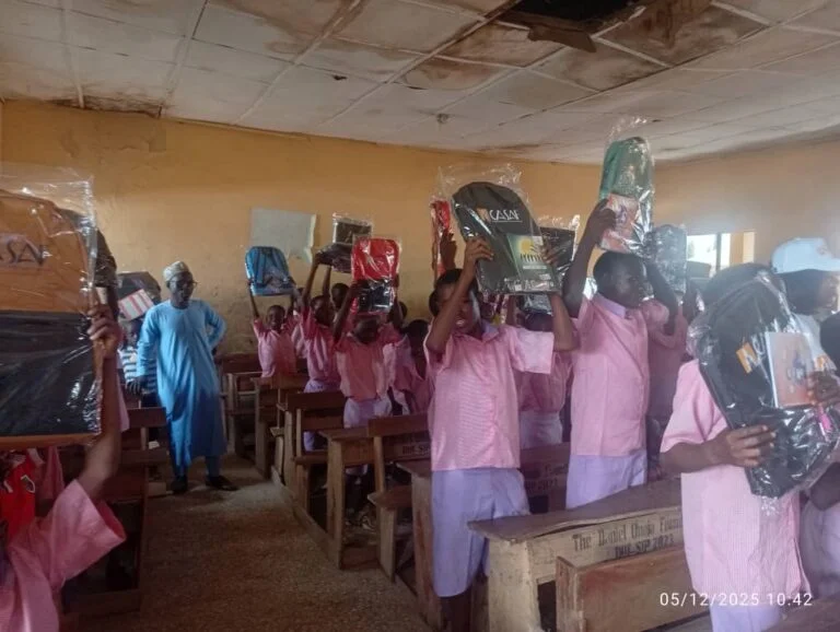 Organisation empowers underprivileged pupils with learning materials