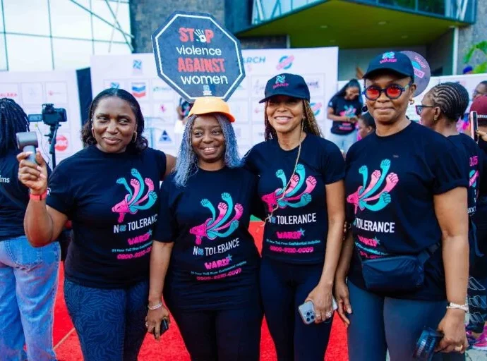 Lagos, Ogun first ladies, women group march against gender-based violence