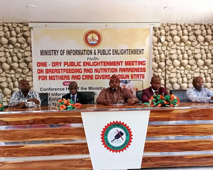 Breast cancer: Osun Govt urges mothers to embrace exclusive breastfeeding