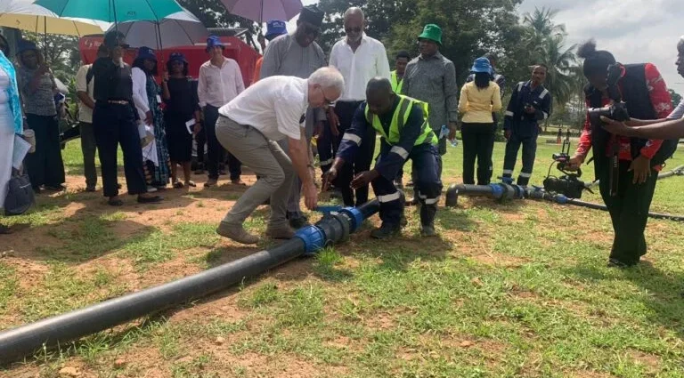 IITA inaugurates irrigation system, research farm equipment for improved varieties IITA inaugurates irrigation system, research farm equipment for improved varieties