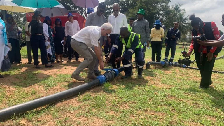 IITA inaugurates irrigation system, research farm equipment for improved varieties IITA inaugurates irrigation system, research farm equipment for improved varieties