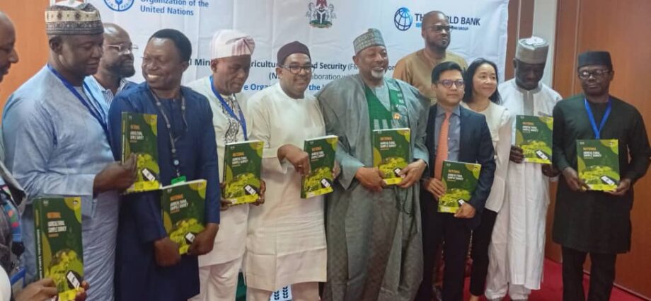 FG unveils National Agricultural Sample Survey 2023 Report