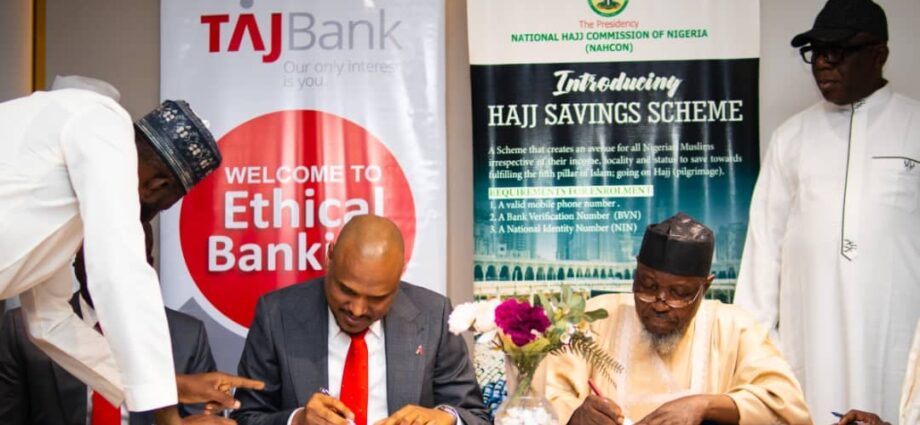 TAJBank, NAHCON sign MoU on Hajj savings scheme