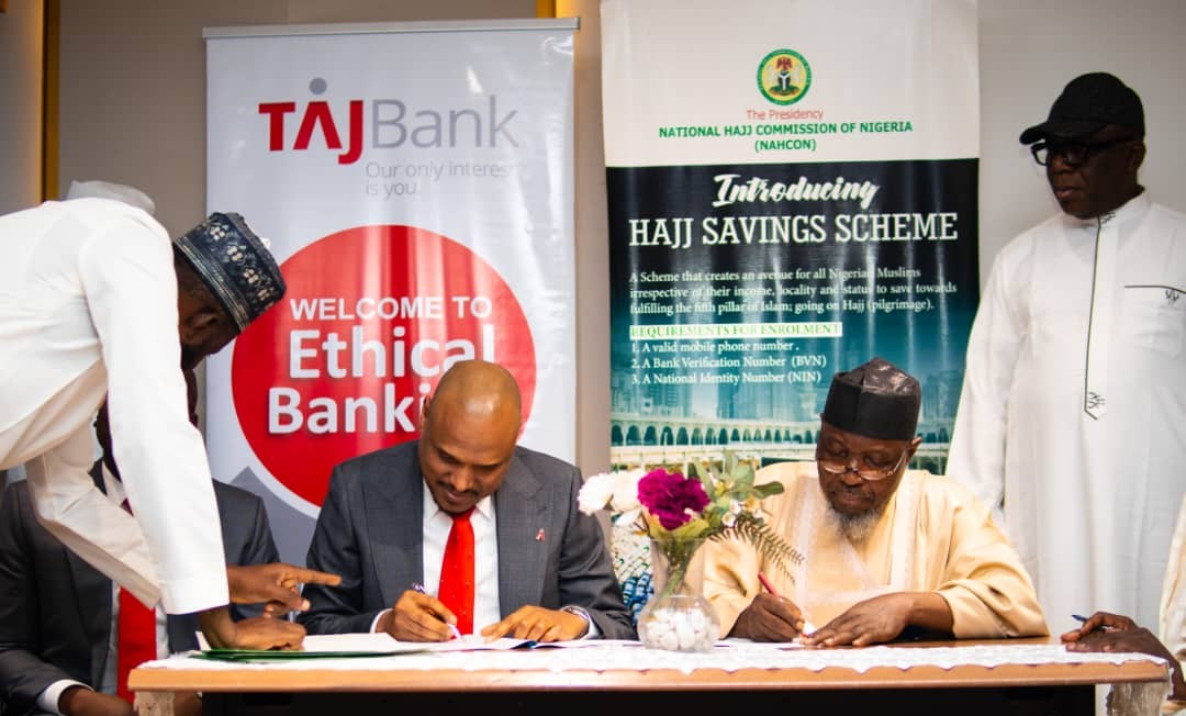 TAJBank, NAHCON sign MoU on Hajj savings scheme