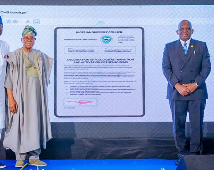Nigerian Shippers’ Council unveils digital enterprise content management system