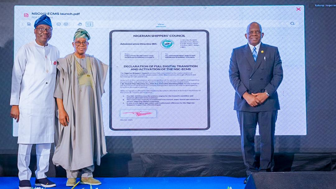 Nigerian Shippers’ Council unveils digital enterprise content management system