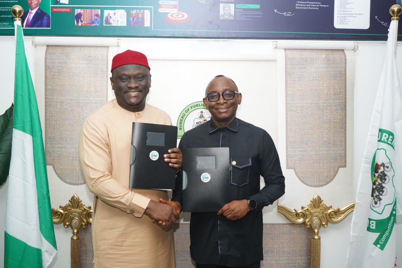 BPP, SON sign MoU to strengthen industrial standards in procurement standards