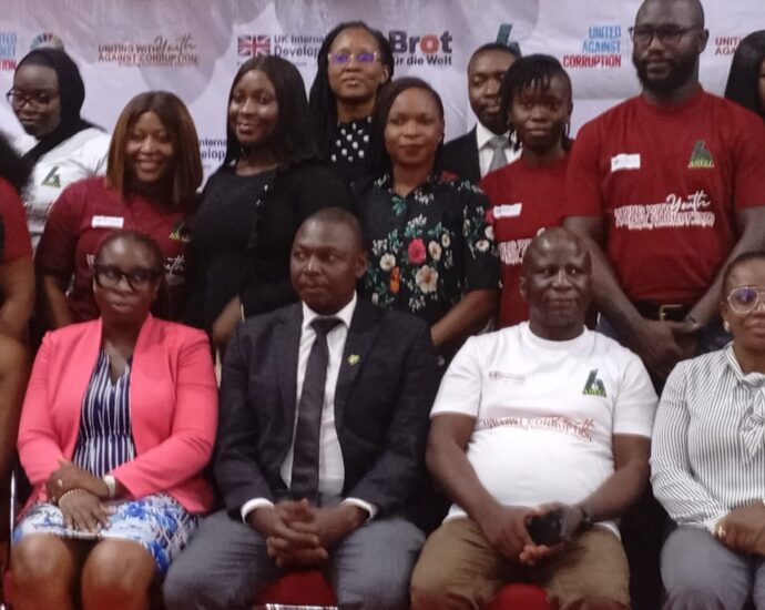 Shun corruption, promote accountability, stakeholders urge youths