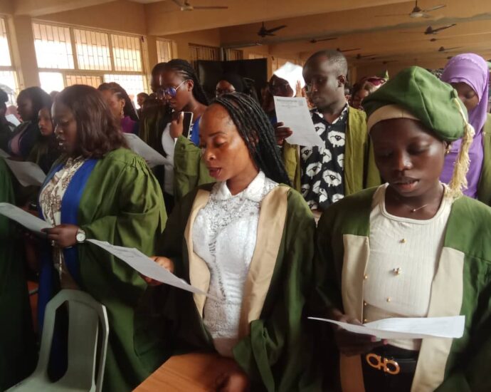 Lagos health college matriculates 768, emphasises professionalism, ethics