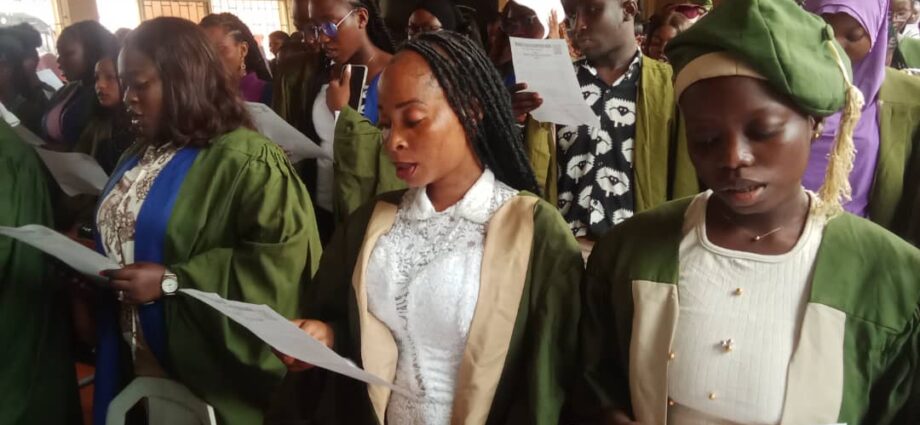 Lagos health college matriculates 768, emphasises professionalism, ethics