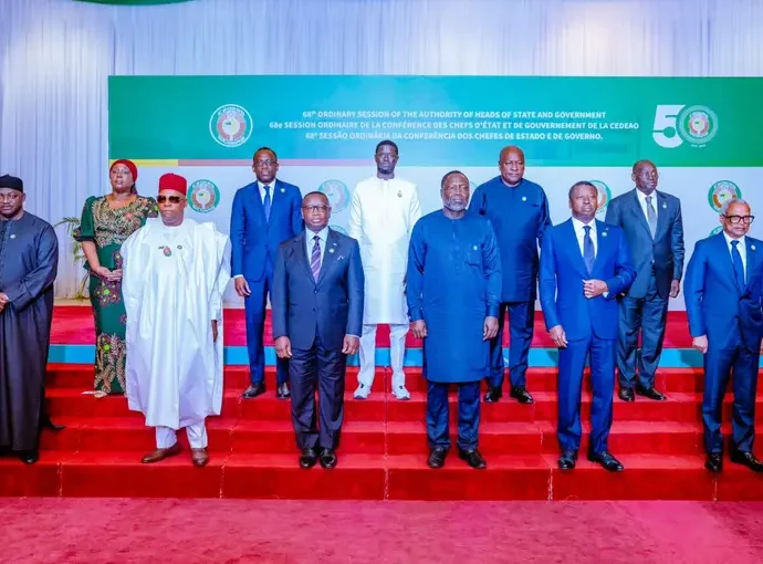 ECOWAS leaders pledge united front against coups, insecurity ECOWAS leaders pledge united front against coups, insecurity