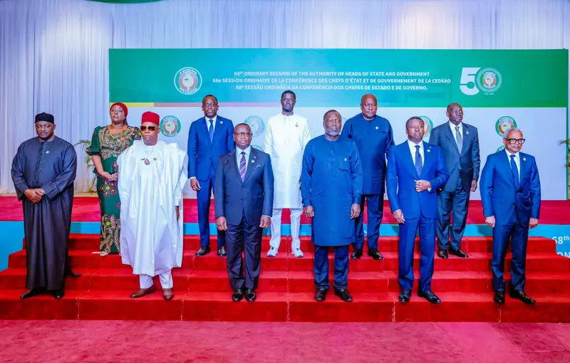 ECOWAS leaders pledge united front against coups, insecurity