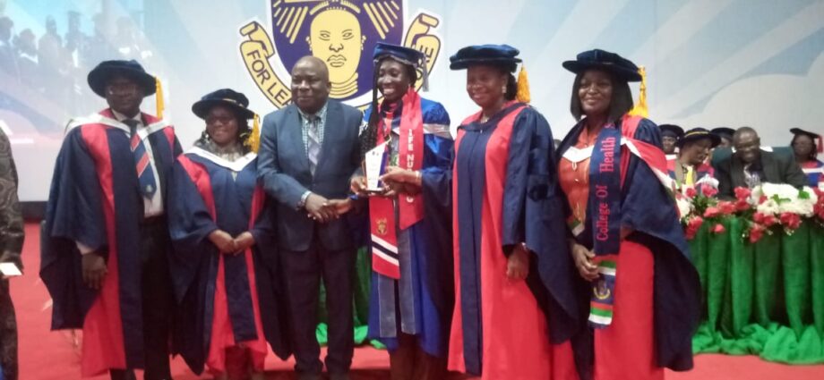 OAU VC tasks inducted nurses to maintain clinical competence, embody compassion