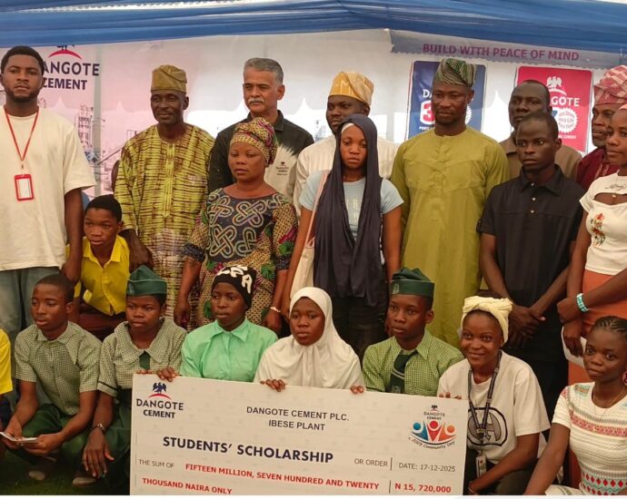 Dangote cement rolls out ₦15.7m scholarship scheme for 120 students