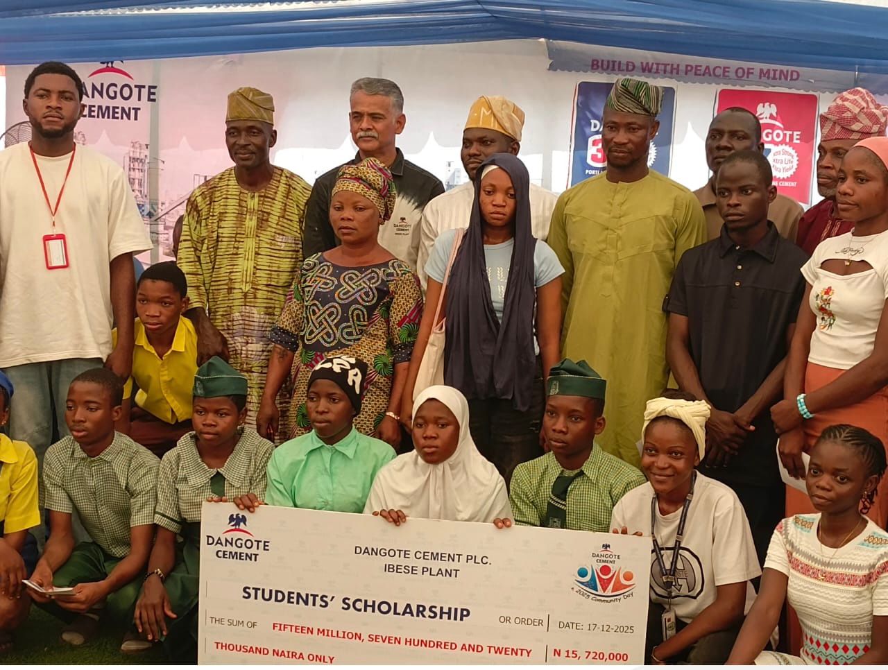 Dangote cement rolls out ₦15.7m scholarship scheme for 120 students