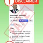 BPP disowns fake Facebook account linked to D-G