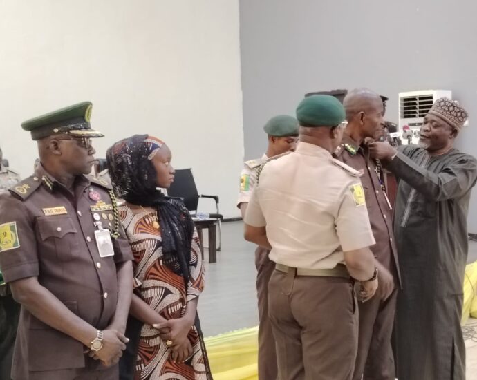 NCoS promotes 16,582 officers, warns against indiscipline