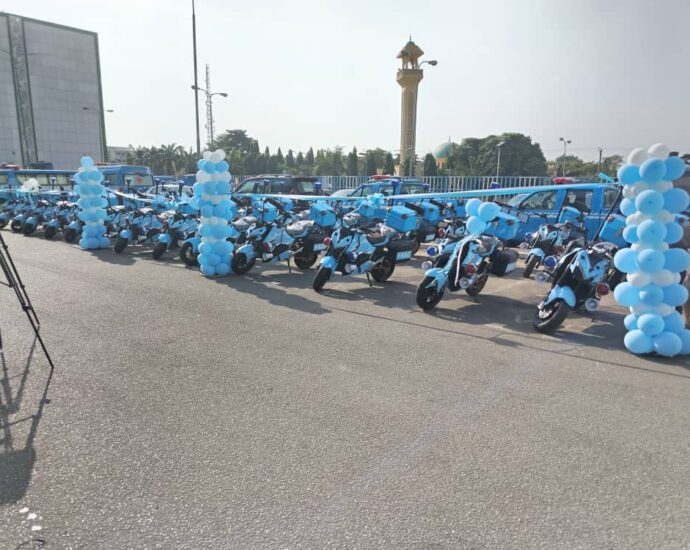 Akume inaugurates 75 electric motorcycles for FRSC