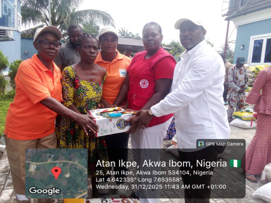 NEMA distributes relief materials to flood victims in A’Ibom