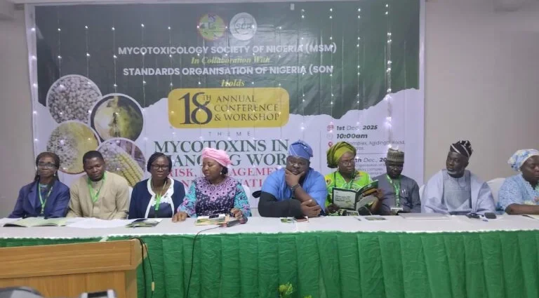 SON, MSN partner to ensure mycotoxin-free agriculture SON, MSN partner to ensure mycotoxin-free agriculture