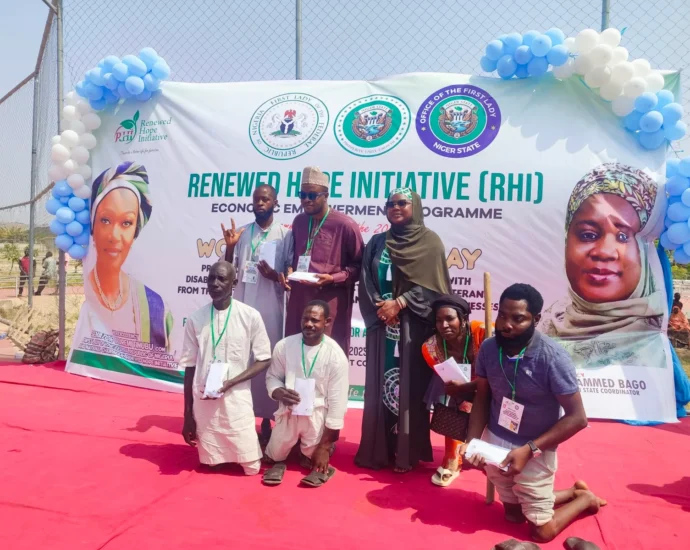 PWD: First Lady disburses N50m in Niger