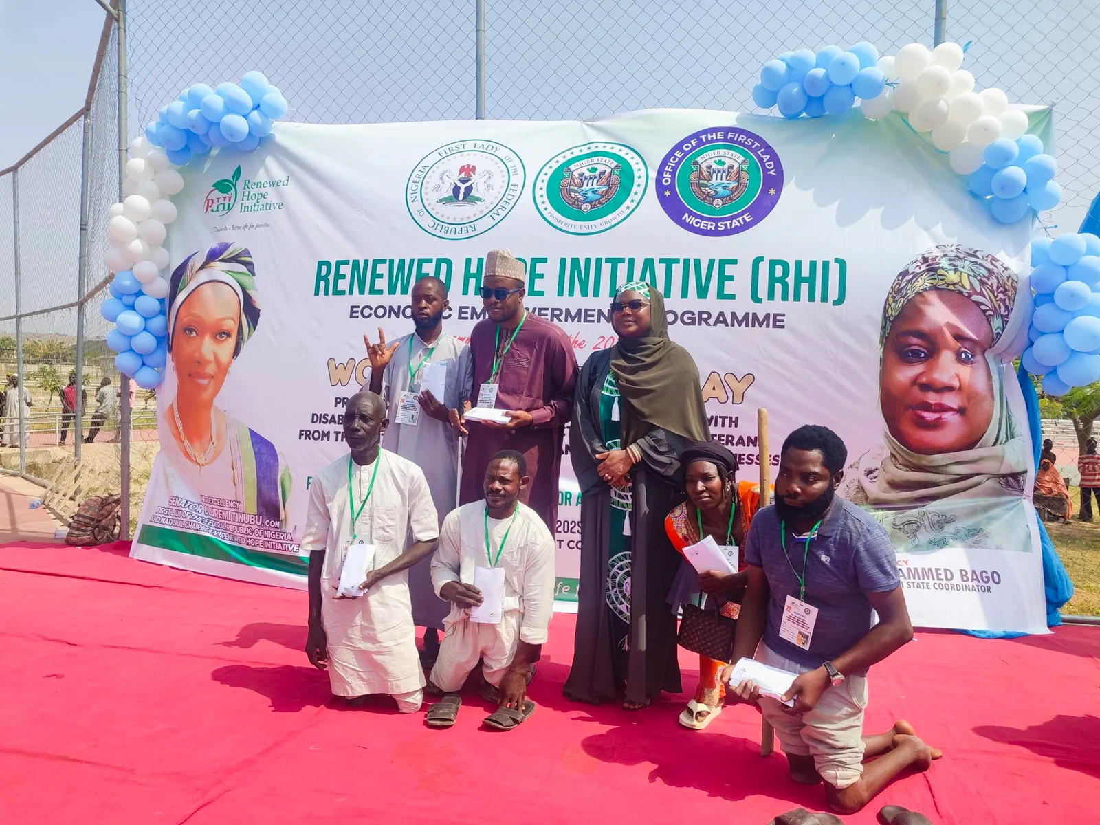 PWD: First Lady disburses N50m in Niger PWD: First Lady disburses N50m in Niger