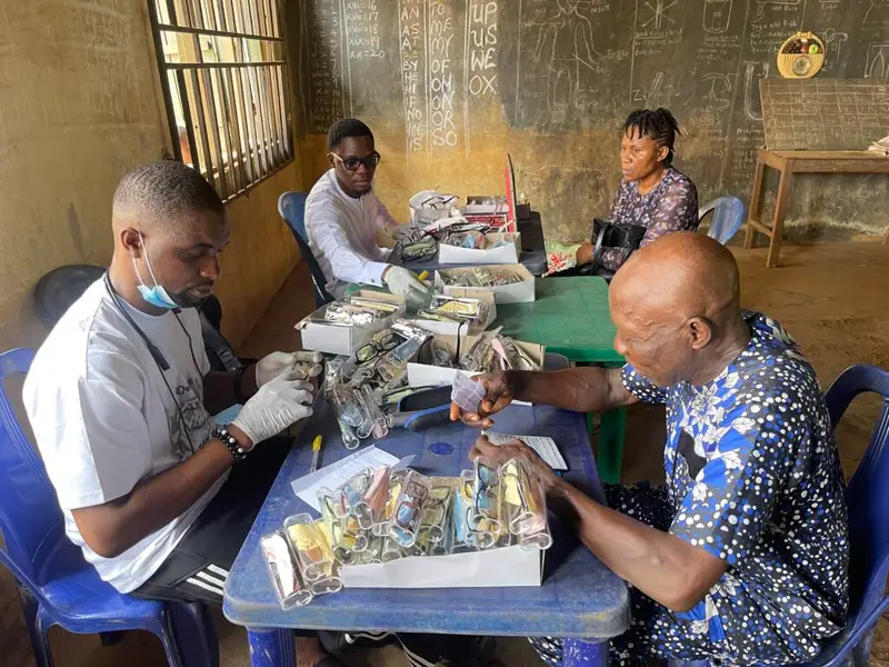 U.S.-based Group Offers Free Eye-care to 900 People