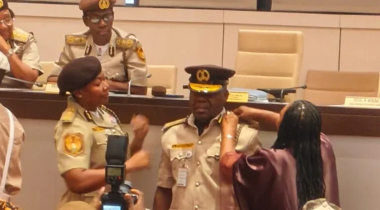 NIS CG decorates 46 new comptrollers, urges vigilance