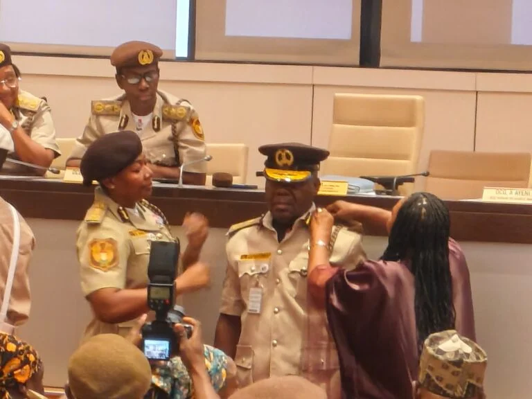 NIS CG decorates 46 new comptrollers, urges vigilance