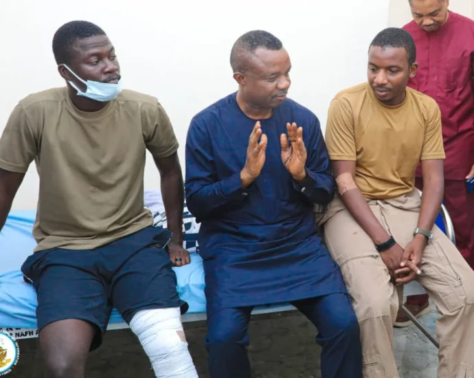 NAF jet crash: CAS visits pilots, says they displayed courage, professionalism