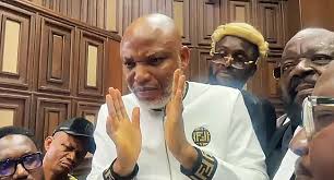 Court hears Nnamdi Kanu’s motion seeking his transfer from Sokoto corrections facility