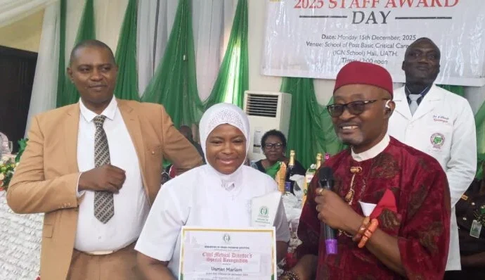 UATH rewards dedicated staff members for outstanding performance