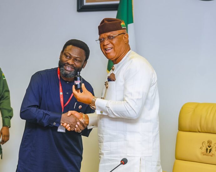 Emadeb Energy presents first oil from Ibom field to Akwa Ibom governor