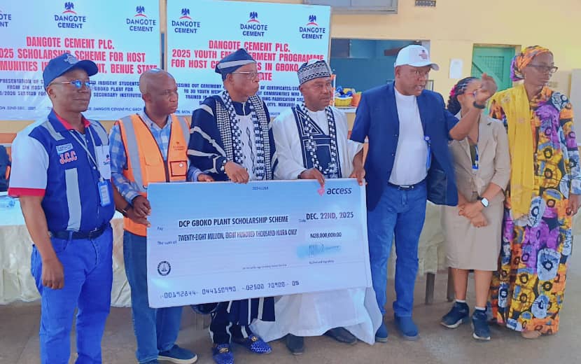 Dangote Cement tripples students bursary for host communities