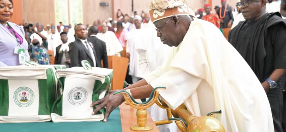 President Tinubu’s 2026 budget speech