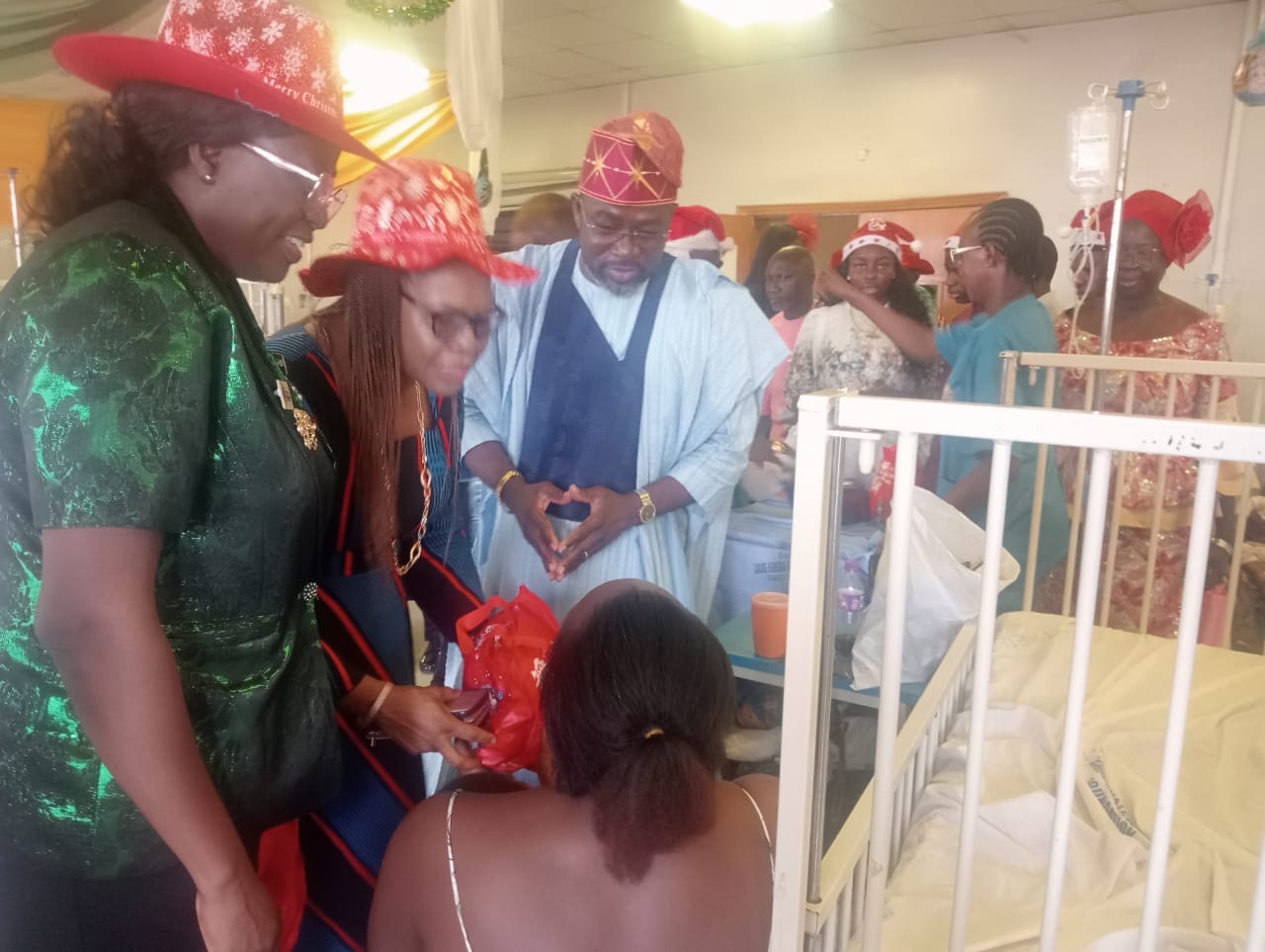 Alimosho General Hospital celebrates Christmas with in-patients