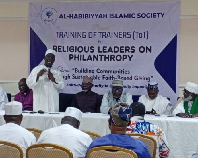 Al-Habibiyyah trains 60 interfaith leaders on concept of philanthropy