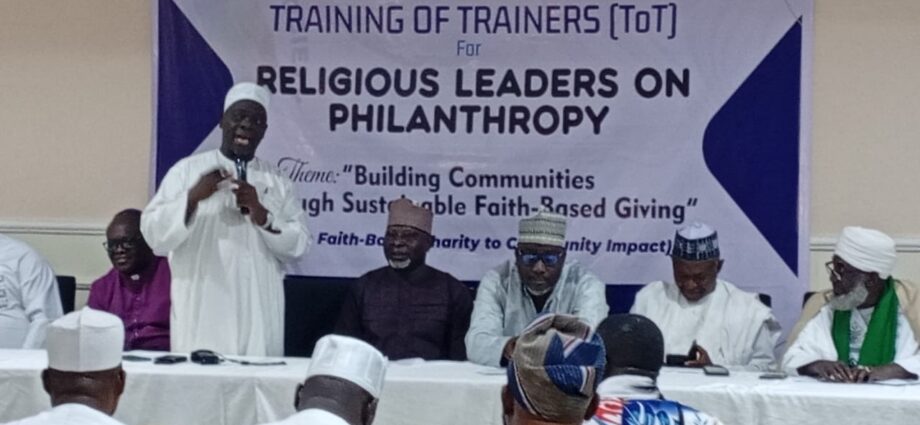 Al-Habibiyyah trains 60 interfaith leaders on concept of philanthropy