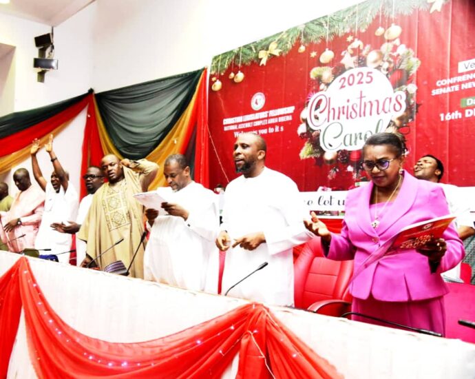 Lawmakers pray for Nigeria as NASS holds Christmas Carol