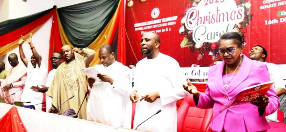 Lawmakers pray for Nigeria as NASS holds Christmas Carol