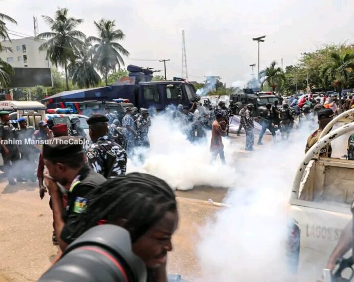 CHSR seeks investigation into use of teargas against protesters at Lagos Assembly